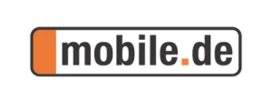 Transparentes Logo von mobile.de
